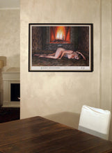 Load image into Gallery viewer, Woman in front of the fireplace

